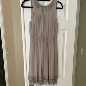 Elie Tahari Gray Mini Dress